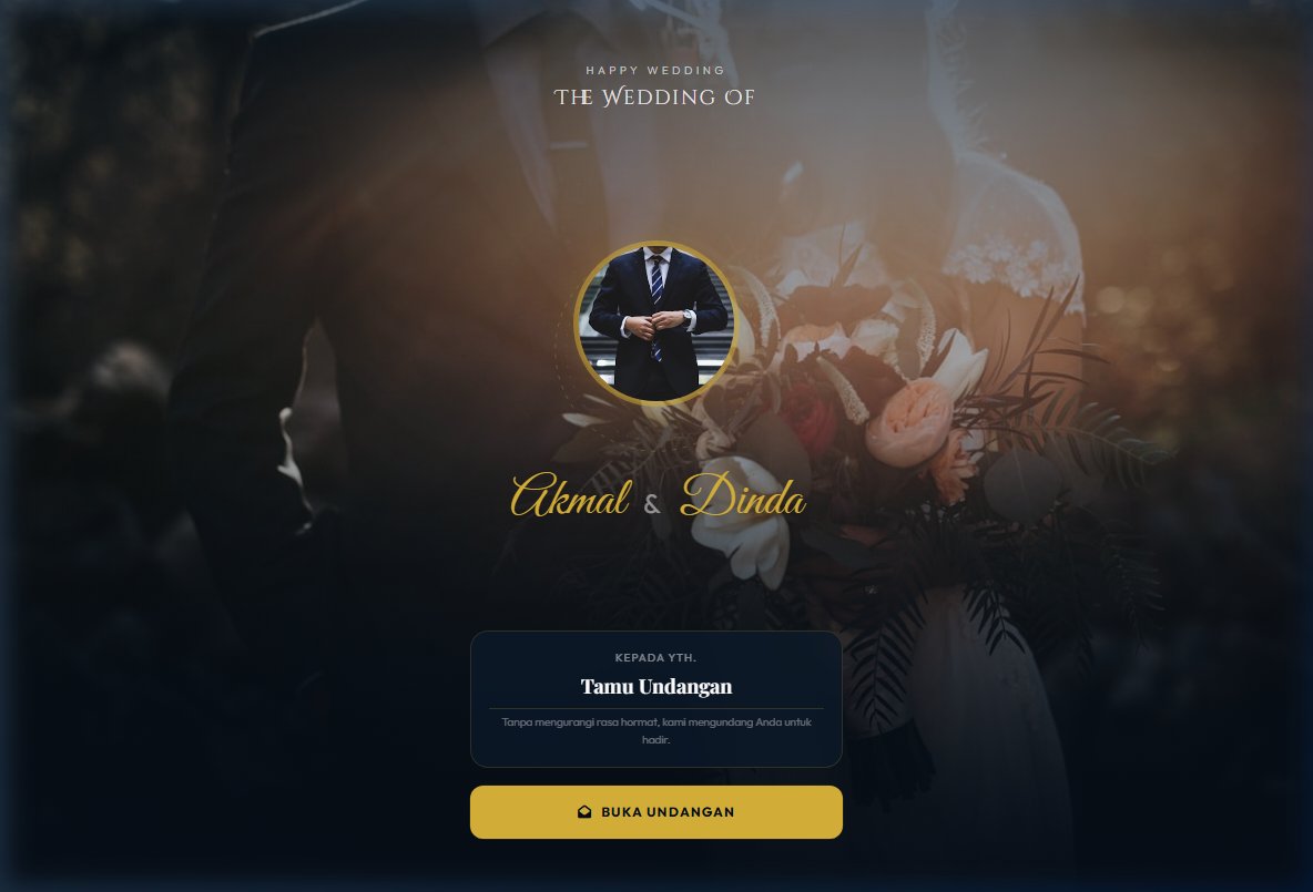 Rustic Golden Wedding